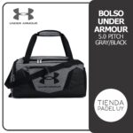 Bolso Under Armour 5.0 Pitch Gray/Black

Precio: USD 70

El BolsoUnder Armour 5.0 Pitch es el mini bolso de lona con tejido ligero, confeccionado con materiales extraordinariamente resistentes e impermeables que permite llevar ropa y accesorios de entrenamiento.

Detalles:
• Compartimento principal con cierre de cremallera y bolsillo interno para efectos personales más pequeños.
• Bolsillo lateral ventilado para zapatos.
• Bolsillo frontal con cierre de cremallera.
• Bolsillo lateral de malla abierto.
• Puntos de fijación con sistema MOLLE, una serie de ojales cosidos en las correas de los hombros para sujetar varios accesorios.
• Correa de hombro ajustable.
• Asas acolchadas en la parte superior con cierre de tira de velcro.
• Fondo de plástico más resistente.
• Logo Under Armour impreso.
• Dimensiones (Largo x Ancho x Profundidad): 22 x 22.5 x 45 cm.
• Capacidad: 23 Litros.
• Composición: 100% poliéster.

UA Storm
Un sistema de protección contra el agua y el viento que te mantiene seco ante cualquier condición climatológica.

TPUY

#bolsounderarmour #underarmour #underarmourdeporte #bolsodeportivo