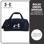 Bolso Under Armour 5.0 Midnight Navy/Metallic

Precio: USD 70

Bolso Under Armour 5.0 Midnight, liviano, duradero y con paneles impermeables, es el bolso pequeño perfecto para llevar lo esencial para el entrenamiento.

Detalles:
• Compartimento central con cremallera y bolsillo interior deslizante, en tejido suave y ligeramente acolchado, para una perfecta organización de los accesorios.
• Bolsillo lateral con inserto de malla para llevar ropa o zapatos.
• Bolsillo frontal con cierre de cremallera.
• Inserciones frontales y bandolera con sistema M.O.L.L.E que permite acoplar llaves o pequeños accesorios
• Bolsillo lateral de malla, también adecuado para una botella de agua.
• Paneles resistentes recubiertos de PU con acolchado de espuma en la parte inferior y los lados para mayor estructura y resistencia.
• Correa de hombro acolchada ajustable.
• Asas frontales y laterales para un transporte cómodo en la mano.
• Logo Under Armour estampado.
• Dimensiones (Largo x Ancho x Profundidad): 55 x 26 x 27 cm.
• Capacidad: 40 litros.
• Tela: 100% poliéster.

Sistema UA Storm
Un sistema de protección contra el agua y el viento que te mantiene seco ante cualquier condición climatológica.

TPUY

#bolsounderarmour #underarmour #underarmourdeporte #bolsodeportivo