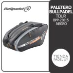 Paletero de Padel Bullpadel Tour BPP-25015 Negro

Precio: USD 110

Consigue ya el Paletero Bullpadel Tour Negro BPP-25015, un paletero ligero y espacioso que va a mejorar tu experiencia en la cancha.

El BPP-25015 Tour de Bullpadel es el paletero perfecto para quienes buscan una solución de transporte funcional y resistente. Su estructura ergonómica y su fabricación en poliéster 600D aseguran máxima comodidad y durabilidad.

Su capacidad media te permitirá llevar todo lo que necesitas para tus partidos de padel, con confort, protección y comodidad. Incorpora un compartimento con acolchado para llevar 2 palas, mientras que en el compartimento principal de gran tamaño podrás transportar todo lo demás, como accesorios, ropa o toallas.

Su bolsillo en el lateral, cierres con cierres en los compartimentos y asas ajustables añaden seguridad, funcionalidad y practicidad a este paletero Bullpadel 2025.

Características:
Gran compartimento principal: Lleva todo lo que necesitas sin complicaciones
Espacio exclusivo para dos palas: Protección acolchada para evitar daños
Bolsillo lateral adicional: Acceso rápido a objetos personales o accesorios
Fabricación en poliéster 600D: Alta resistencia al uso diario
Tamaño compacto y funcional: 56 × 29 × 28 cm, ideal para un transporte cómodo

TPUY

#bullpadel #padeluruguay #paleterobullpadel #padelmasculino #padelfemenino #paleterodepadel