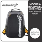 Mochila Bullpadel BPM-25004 Performance Negra 2025

Precio: USD 95

Diseño compacto, ligero y resistente, confeccionado con materiales de alta calidad para mayor durabilidad.

Mochila Bullpadel Performance con un amplio compartimento principal de fácil acceso, perfecto para guardar tus objetos esenciales y todo tu equipo.

Además, incorpora un bolsillo acolchado interno con espacio para una pala, junto con un gran bolsillo frontal que permite acceder rápidamente a tus pertenencias.

También incluye un bolsillo lateral diseñado específicamente para transportar un bote de pelotas cómodamente.

Por el lado de la comodidad, este modelo es fácil de llevar gracias a sus correas ajustables, pero también muy cómodo gracias al acolchado de la espalda y las correas de los hombros.

Medidas aprox.: 32 x 47 x 18 cm.

TPUY

#bullpadel #mochilabullpadel #mochilapadel #padelmasculino
